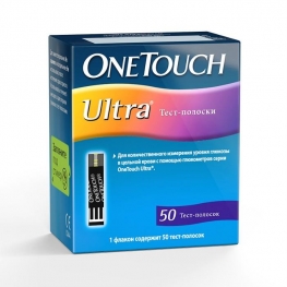 Тест-полоски OneTouch Ultra№50 (по 25 шт.)