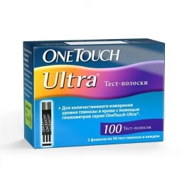 Тест-полоски OneTouch Ultra№100